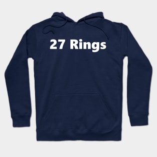 27 World Titles Yankees Design Hoodie